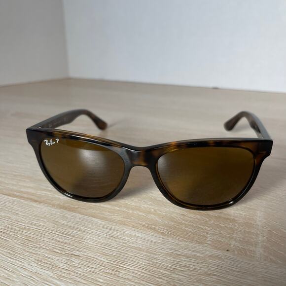 Ray-Ban RB4184 710/51 Sunglasses Tortoise Shell FRAMES ONLY 54-17 Made in Italy - Picture 2 of 9